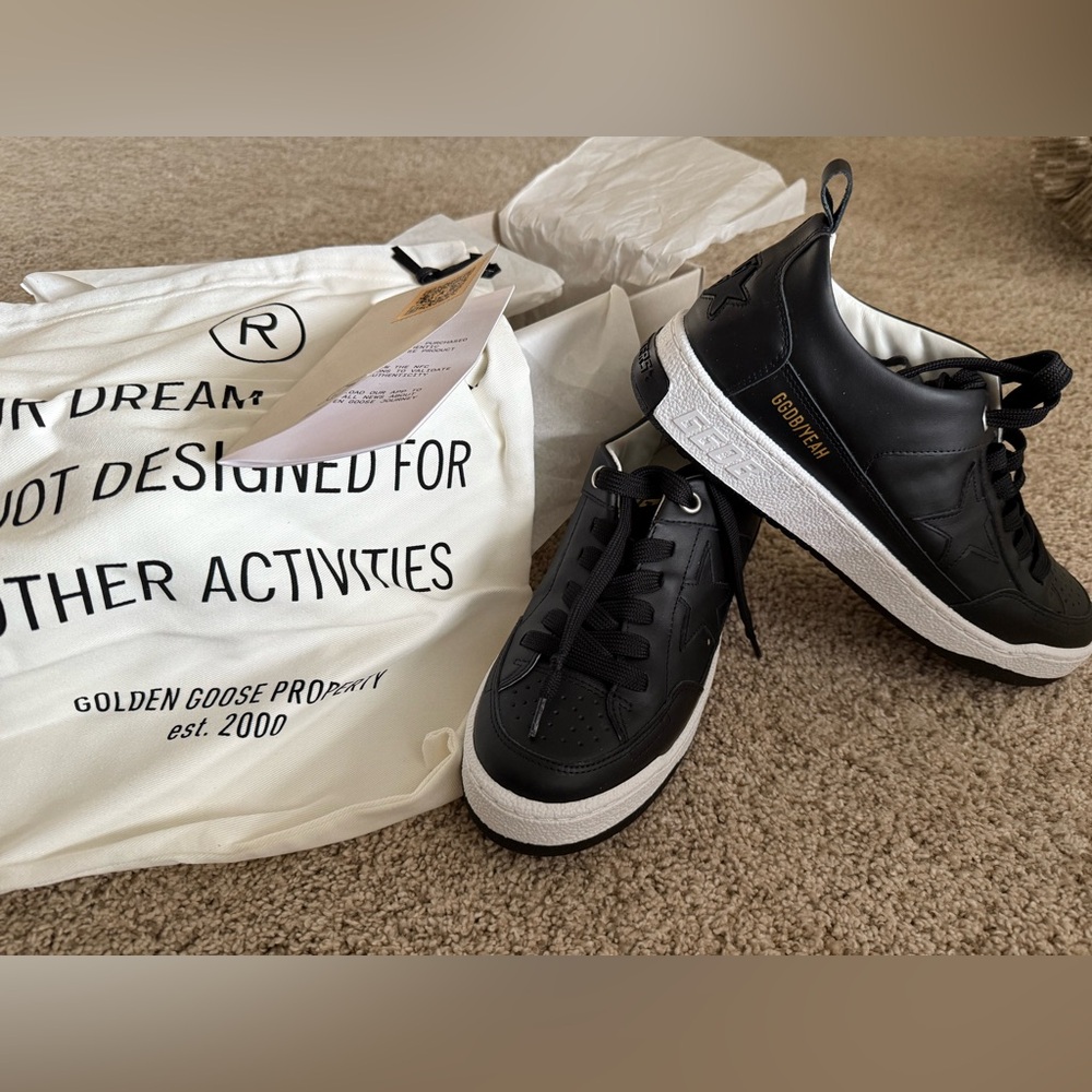 Golden Goose Black Sneakers